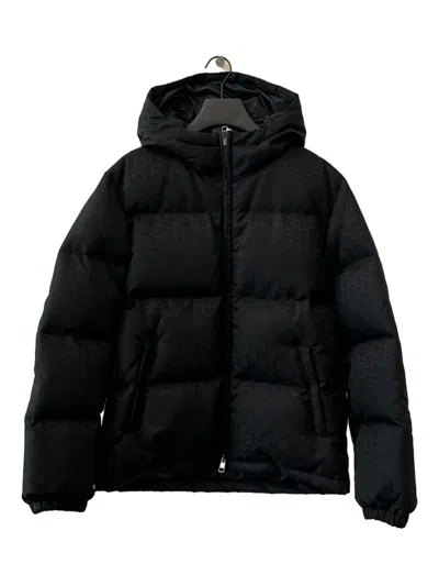 Gucci Long-sleeved Quilted Cotton Jacket In Black