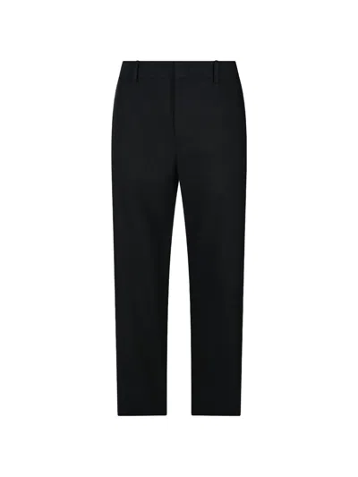 Gucci Monogram Trousers In Black
