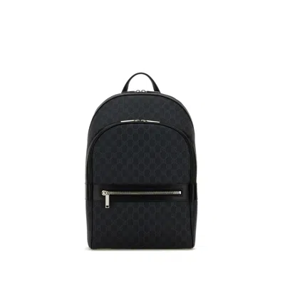 Gucci Monogram-pattern Canvas Backpack In Multi