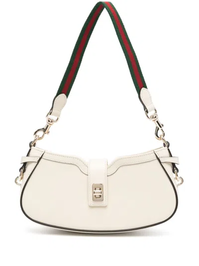 Gucci Mini Moon Shoulder Bag In White