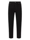 Gucci Morsetto Cropped Jeans In Black