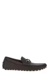 Gucci Morsetto Driver Loafers In Black
