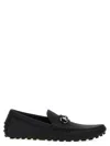 Gucci Horsebit Leather Driving Shoes In Black