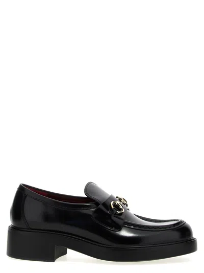 Gucci Morsetto Loafers Black