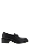 Gucci Savoy Loafers Featuring Metallic Hardware In Black