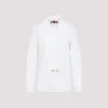 Gucci Morsetto Horsebit-embellished Shirt In White