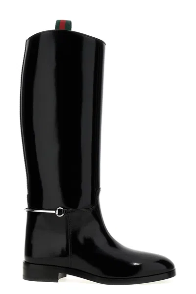 Gucci 'morsetto Slim' Boots