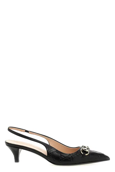 GUCCI GUCCI 'MORSETTO' SLINGBACK
