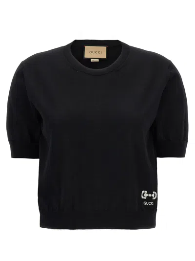 Gucci Morsetto Sweater In Black
