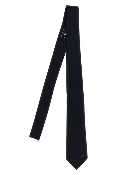 Gucci 'morsetto' Tie In Blue