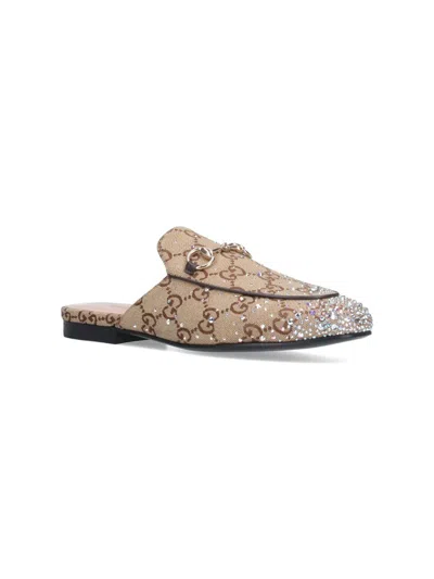 GUCCI MULES WITH RHINESTONES PRINCETOWN