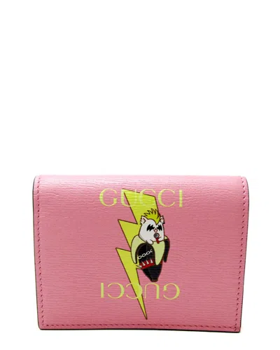 Pre-owned Gucci Multi- & Pink Leather Wallet (authentic Pre-loved)
