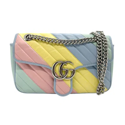 Pre-owned Gucci Multi-color Leather Shoulder Bag ()