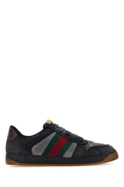 GUCCI MEN MULTI COLOR SCREENER SNEAKERS, 9.5 LUXURY SNEAKERS FOR MEN DARVEYS