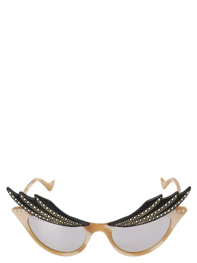 Gucci Multicolor Cat Eye Sunglasses