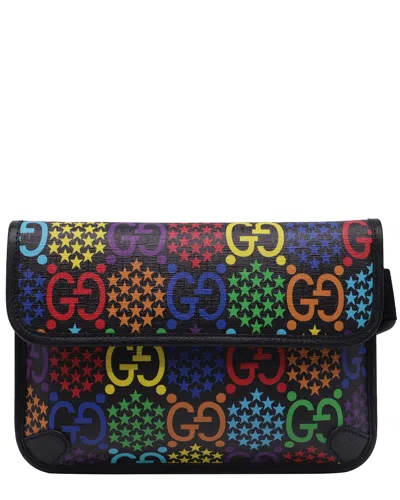 Gucci Multicolor Gg Supreme Canvas Psychedelic Belt Bag (authentic Pre-loved)