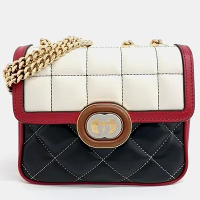 Pre-owned Gucci Multicolor Leather Deco Mini Shoulder Bag