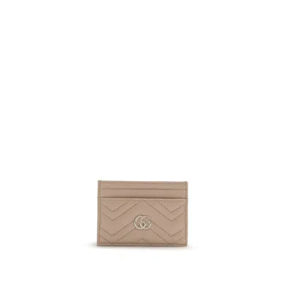 Gucci Multicolor Leather Wallet In Brown