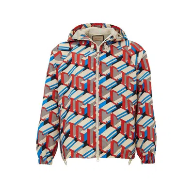 GUCCI MULTICOLOR POLYAMIDE JACKETS & COAT