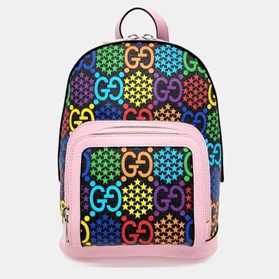 Pre-owned Gucci Multicolor Pvc Psychedelic Backpack