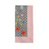 Gucci Multicolor Silk Scarf In Pink