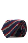 Gucci Cravatta In Seta Ricamata  Uomo