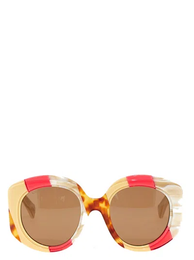 Gucci Multicolor Tricolor Sunglasses