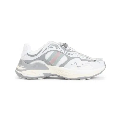 Gucci Multicolour Leather And Mesh Sneakers