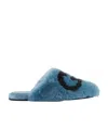 Gucci Mutual Buckle Double G Cotton Tow In Blue