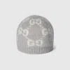 Gucci Gg Alpaca Blend Hat In Gray