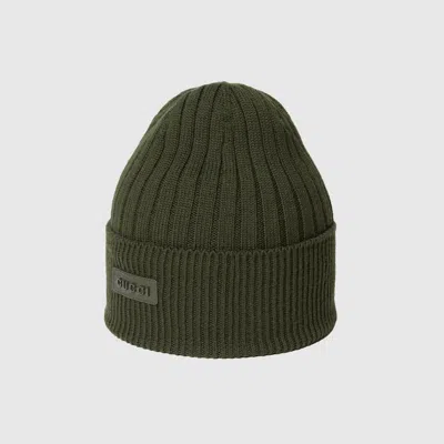 Gucci Wool Hat With Logo In Green