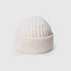 Gucci Wool Cashmere Hat With Embroidery In White