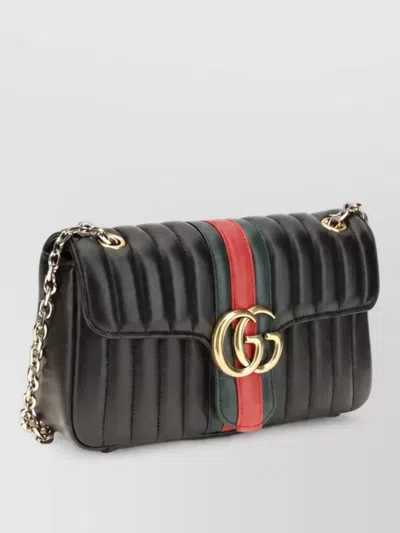 Gucci Na Calf Leather Clutch Bag In Black