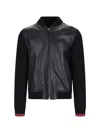 Gucci Nappa Bomber Jacket In Black  