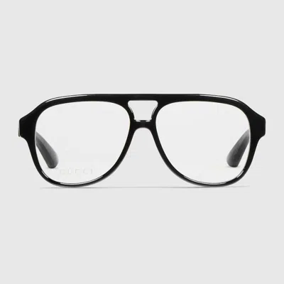Gucci Navigator Optical Frame In White