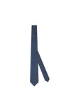 Gucci Navy Blue Gg Jacquard Silk Tie
