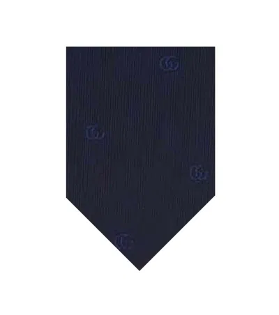 Gucci 7 Cm Printed Jacquard Tie For Men In Blue