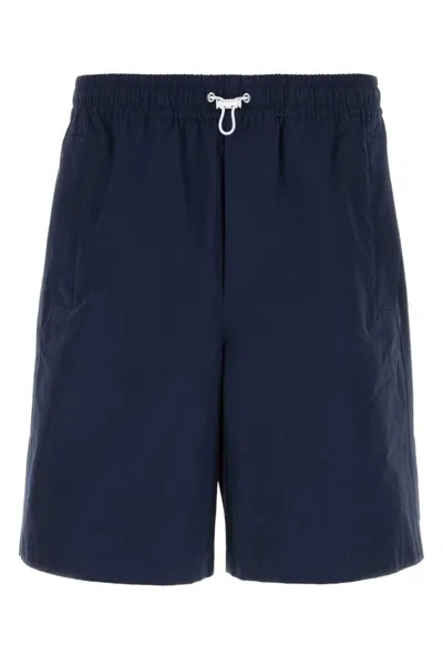 GUCCI NAVY BLUE POPLIN BERMUDA SHORTS