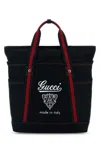 Gucci Medium Printed Canvas Bag With Web