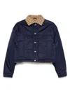 Gucci Collar Contrast Quilted Sleeve Blazer