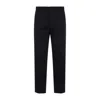 Gucci Blue Cotton Pants In Blue