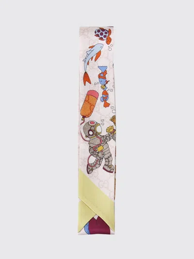 Gucci Neck Scarf Woman  In Neutral