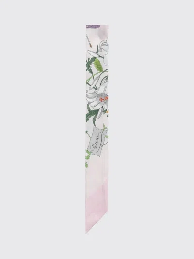 Gucci Neck Scarf Woman Pink