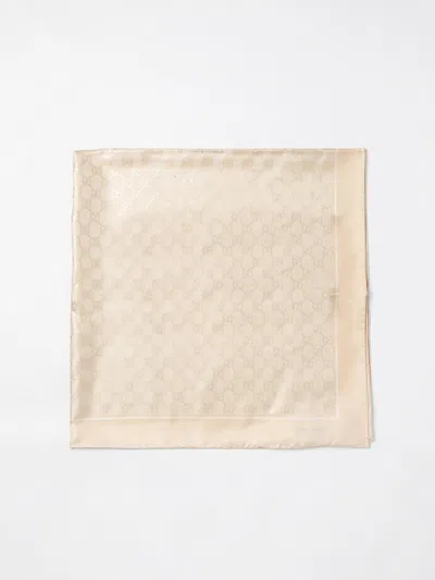Gucci Neck Scarf Woman White In Neutral