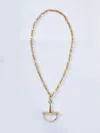 Gucci Necklace With Stirrup In Gold
