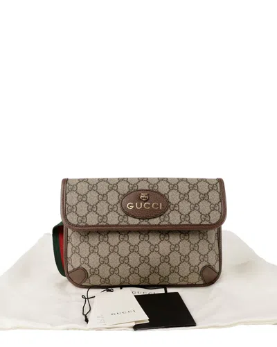 Gucci Neo Vintage Belt Bag (authentic Pre-loved) In Brown