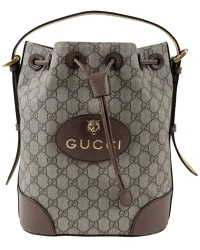 Gucci Neo Vintage Bucket Shoulder Backpack (authentic Pre-loved) In Multi