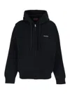 Gucci Women Neoprene Zip Up In Black