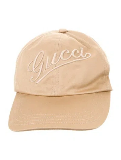 Pre-owned Gucci Neutral Adjustable Cap W/tags