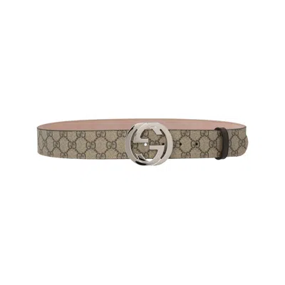 Gucci Neutrals Belts Men In White